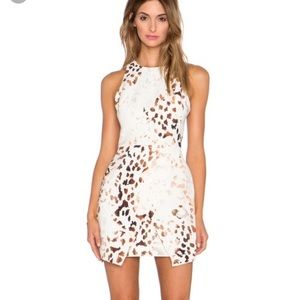Keepsake animal print dress